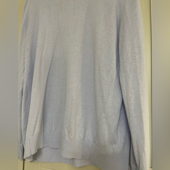 Lululemon Silk-Blend Crewneck Sweater in Pastel Blue - Picture 10 of 13